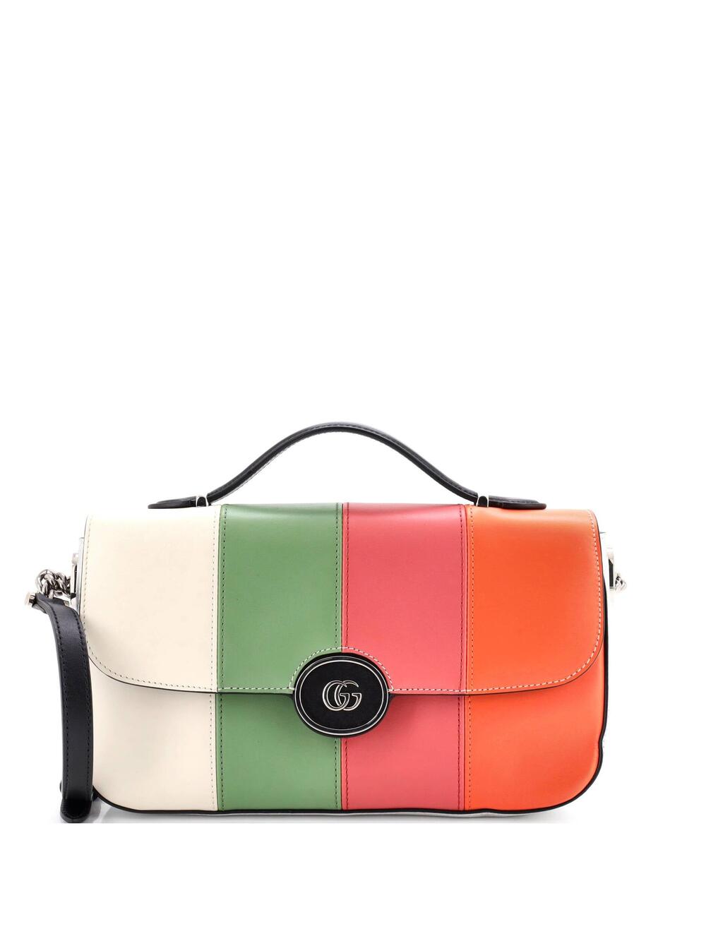 Gucci Petite Gg Flap Shoulder Bag #377163G13B